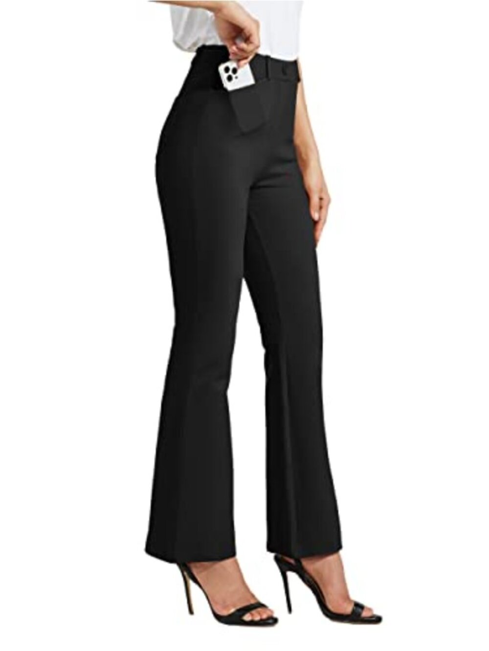 Willit Women's Bootcut Yoga Dress Pants Work Slacks Stretch